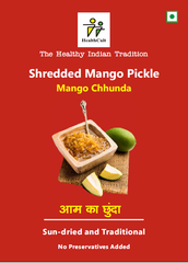 Home-style Gujarati Chhunda/ Shredded Mango Pickle (500g)